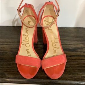 Sam Edelman Yaro Suede Block Sandals